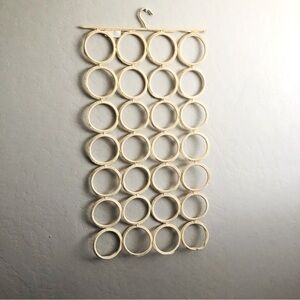 IKEA Hanger KOMPLEMENT Multi Use White Belt Tie Scarf Closet Organizer Macrame